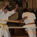 Соревнования по каратэ киокусинкай в дисциплине тамэсивари 63