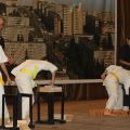 Соревнования по каратэ киокусинкай в дисциплине тамэсивари 46