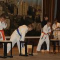 Соревнования по каратэ киокусинкай в дисциплине тамэсивари 75