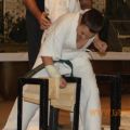 Соревнования по каратэ киокусинкай в дисциплине тамэсивари 45